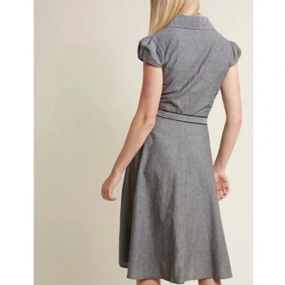 Modcloth About the Artist Dress Vintage Retro Twee - Picture 2 of 10